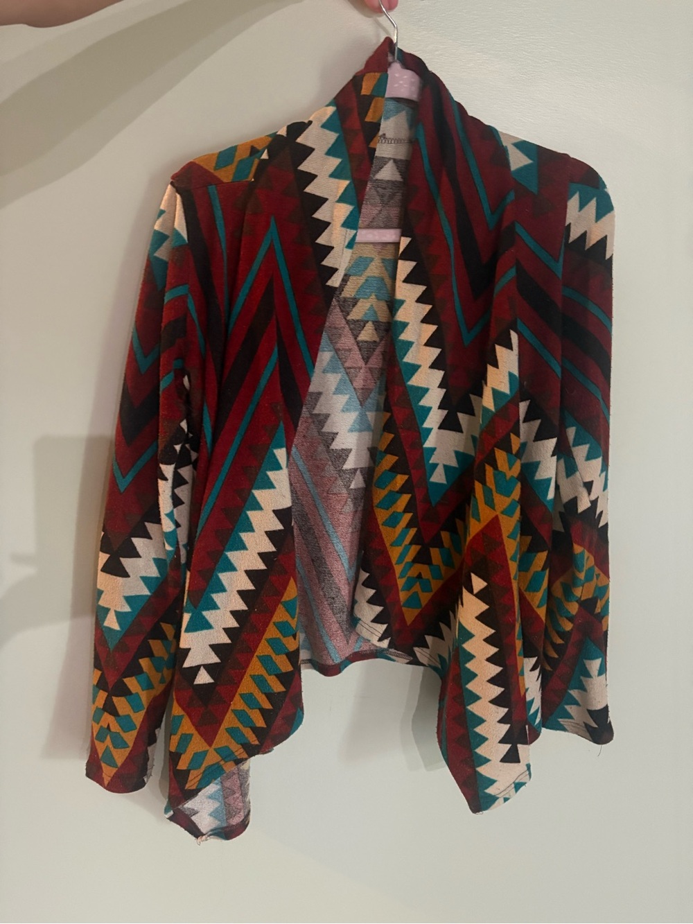 Colorful Aztec/Tribal Cardigan